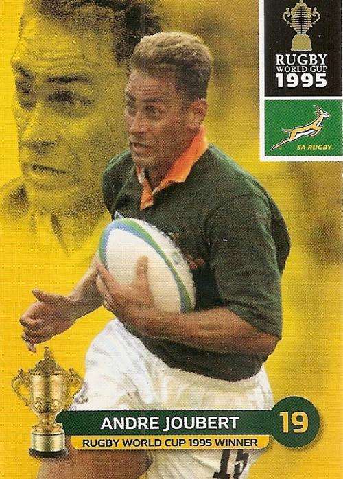 ANDRE JOUBERT - BIG BALL 2011 RUGBY WORLD CUP COLLECTION - BASE TRADING CARD 179