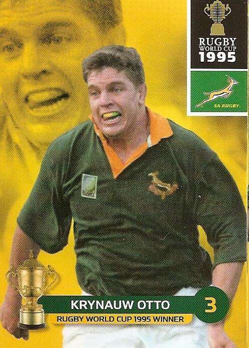 KRYNAUW OTTO - BIG BALL 2011 RUGBY WORLD CUP COLLECTION - BASE TRADING CARD 197