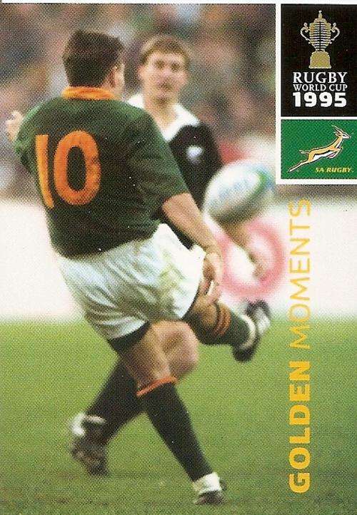 BIG BALL 2011 RUGBY WORLD CUP COLLECTION - `GOLDEN MOMENTS`  TRADING CARD 164