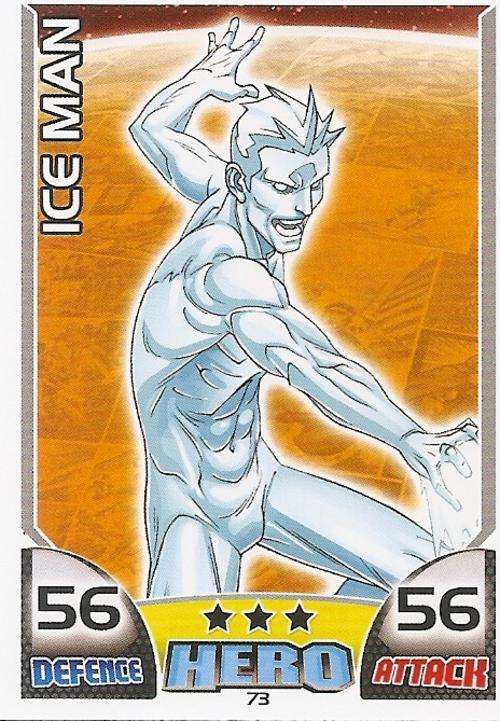 HERO ATTAX 2011 - MARVEL UNIVERSE - BASE CARD 73