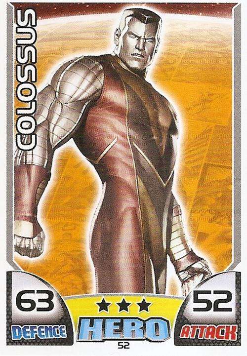 HERO ATTAX 2011 - MARVEL UNIVERSE - BASE CARD 52