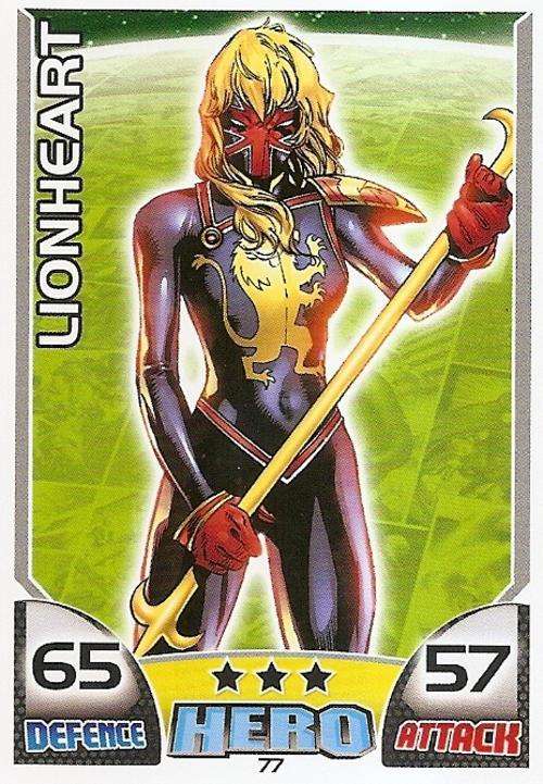 HERO ATTAX 2011 - MARVEL UNIVERSE - BASE CARD 77
