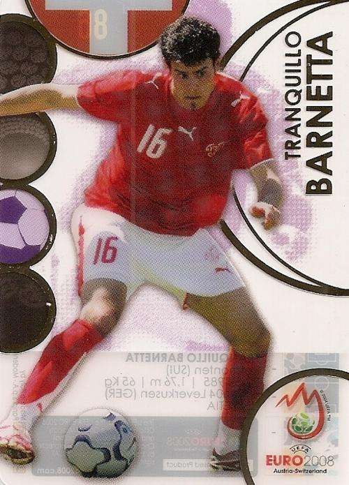 TRANQUILO BARNETTA "GOLD ULTRA" CARD - EURO 2008 - PANINI PREMIUM COLLECTION