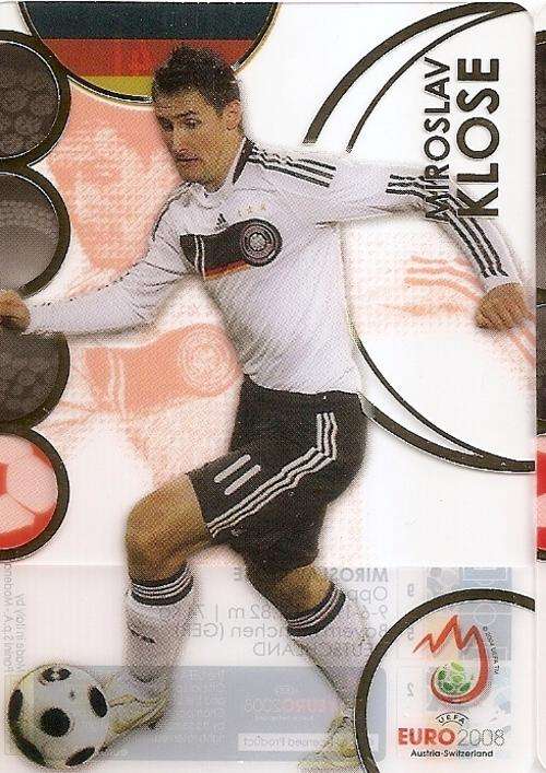 MIROSLAV KLOSE "GOLD ULTRA" CARD - EURO 2008 - PANINI PREMIUM COLLECTION