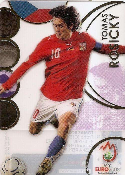 THOMAS ROSICKY "GOLD ULTRA" CARD - EURO 2008 - PANINI PREMIUM COLLECTION