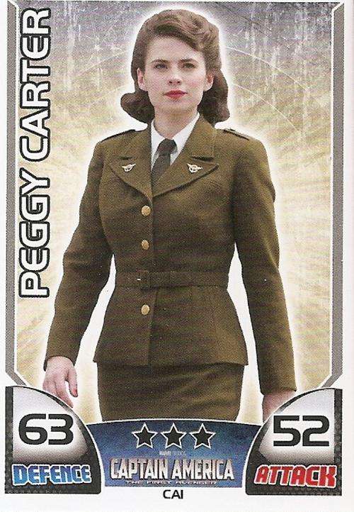 TOPPS HERO ATTAX - MARVEL UNIVERSE - CAPTAIN AMERICA "RARE" MOVIE CARD CA1