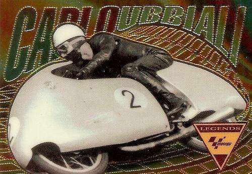 CARLO UBBIALI - MOTO GP CARD COLLECTION by PANINI - `SUPER RARE` GOLD LEGEND CARD (15)