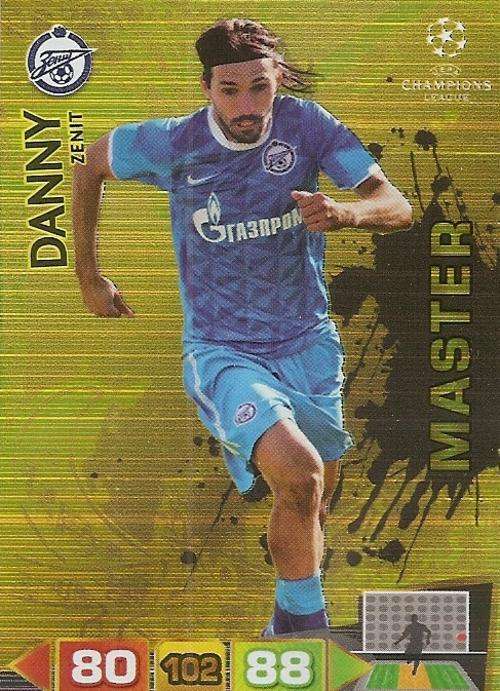 CHAMPIONS LEAGUE  2012 ADRENALYN XL - DANNY `MASTER GOLD` CARD