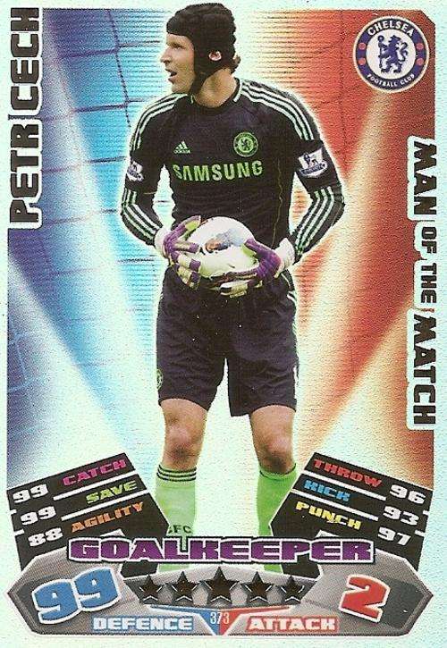 MATCH ATTAX 2012 - PETR CECH "MAN of the MATCH" CARD