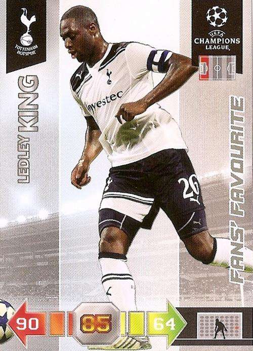 CHAMPIONS LEAGUE 2010/11 UPDATES - LEDLEY KING "FANS FAVOURITE" CARD