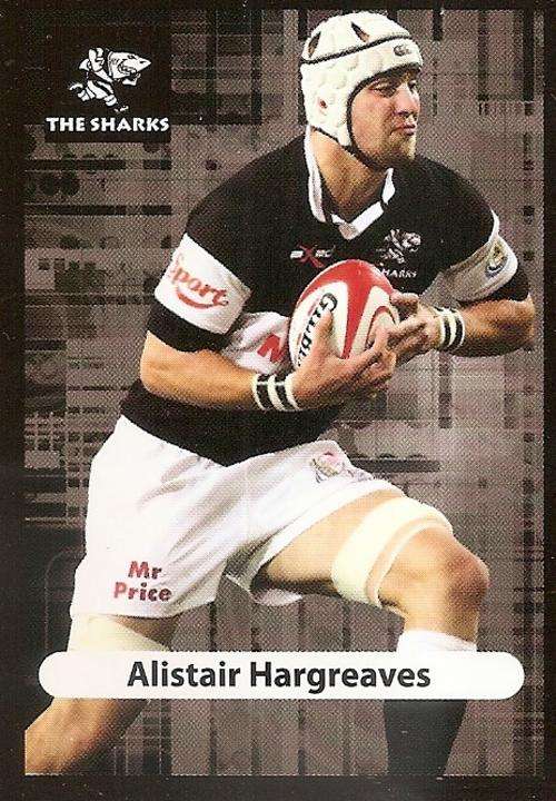 2009/10 BIG BALL RUGBY COLLECTION - ALISTAR HARGREAVES BASE CARD