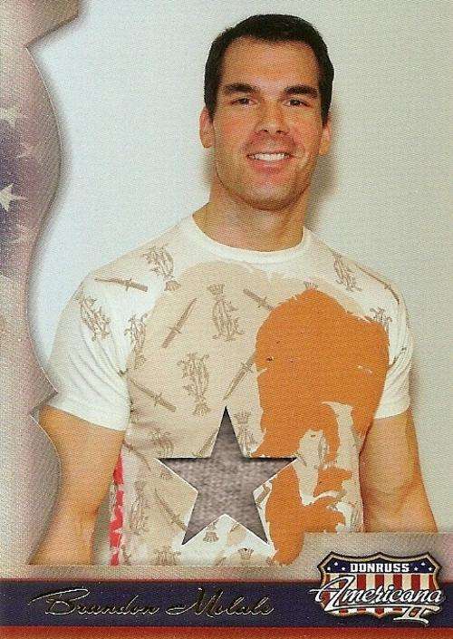 BRANDON MOLALE - "AMERICANA 2011" by PANINI - GENUINE "SHIRT SWATCH" TRADING CARD 213/500