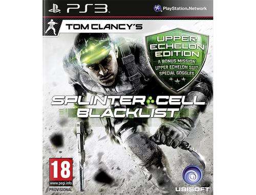 Splinter cell Blacklist PS3 As New Game
