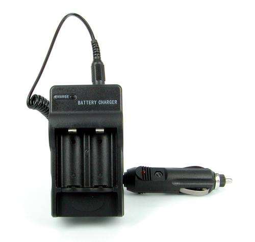 Charger for rechargeable batteries 16340 3.7V Size Cr123a
