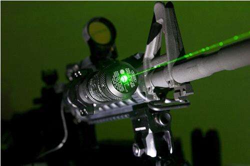 Green 20mW weapon laser kit