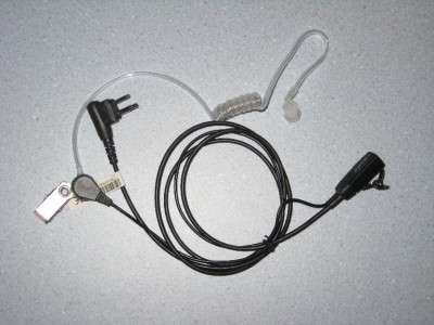 Earbud headset mic Motorol radio