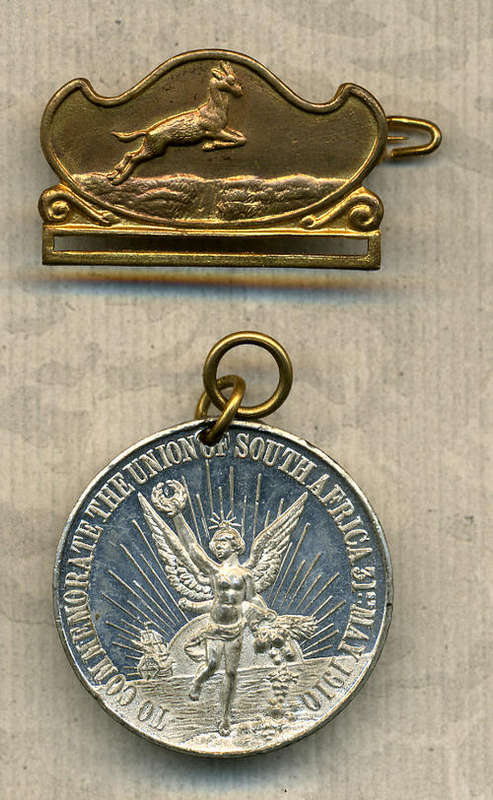 1910 Union of South Africa Medal - 31Mei 1910.