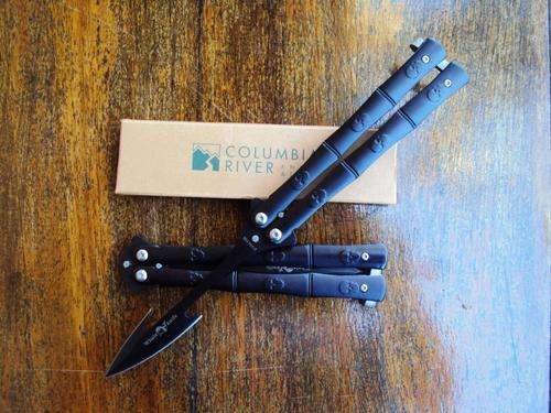 Butterfly Knife with Harpoon Blade