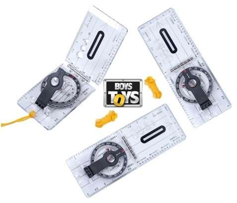 Precise Acrylic Flip Hiking Compass