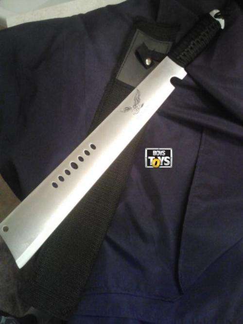 50cm Eagle Knife Tactical Machete with Cord Wrapped Handel and Pouch