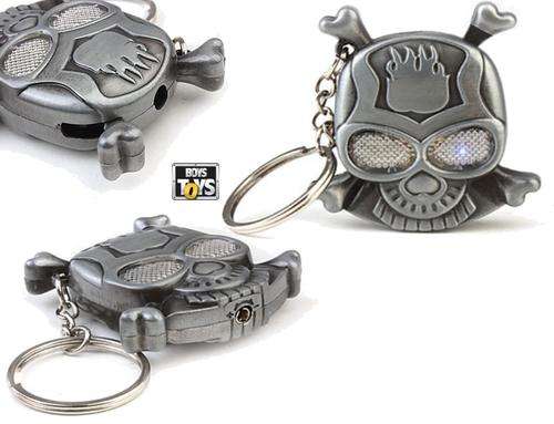 Metal Scull Shaped Butane Jet Lighter
