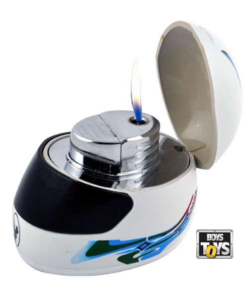 Helmet Style Refillable Butane Cigarette Lighter