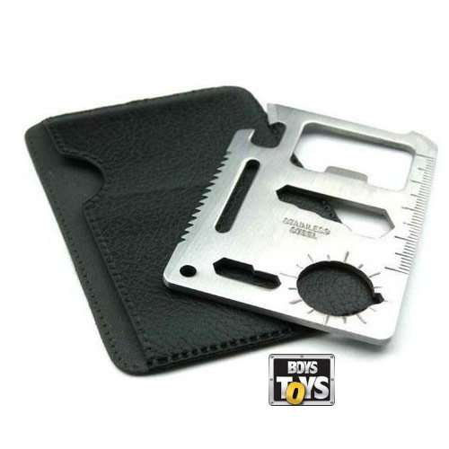 Stainless Steel Multifunction Credit Card tool