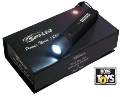 SUPA LED POWER NOVA 120L TORCH W/8 PCE ADAPTER SET ***HOT ITEM***