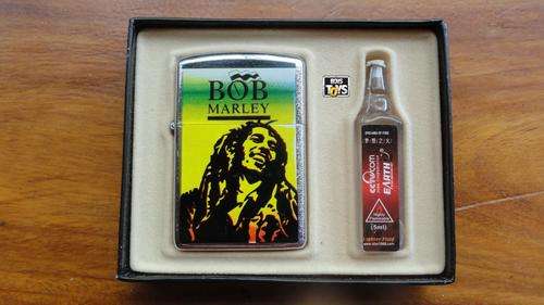 Earth - Bob Marley Oil Lighter Set with Oil