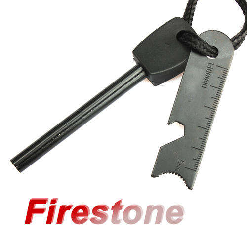 7cm Survival Magnesium Flint Stone Fire Starter Kit