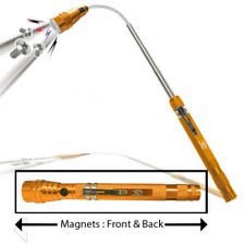3 LED Extendable Telescopic Magnetic Torch