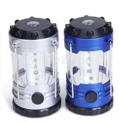 12 LED Bivouac Hiking Camping Light Lantern
