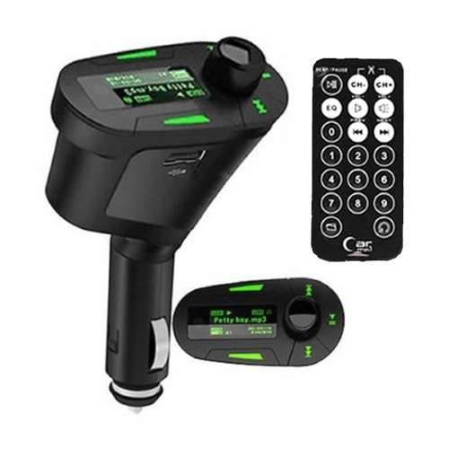 MP3 Player Wireless Car Kit FM Transmitter Modulator USB MMC SD LCD With Remote