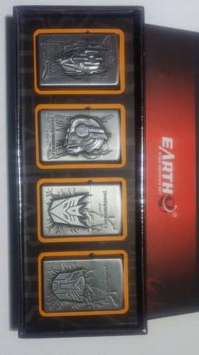 Cotton Oil Zippo Type Lighter Set - Transformers
