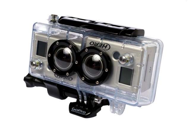GoPro 3D HERO System Waterproof Housing & 3D Synchronization System for Dual HD HERO Cameras