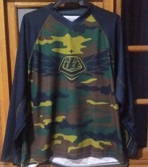 Troy Lee Design MX Long Sleeve Jersey - Camo