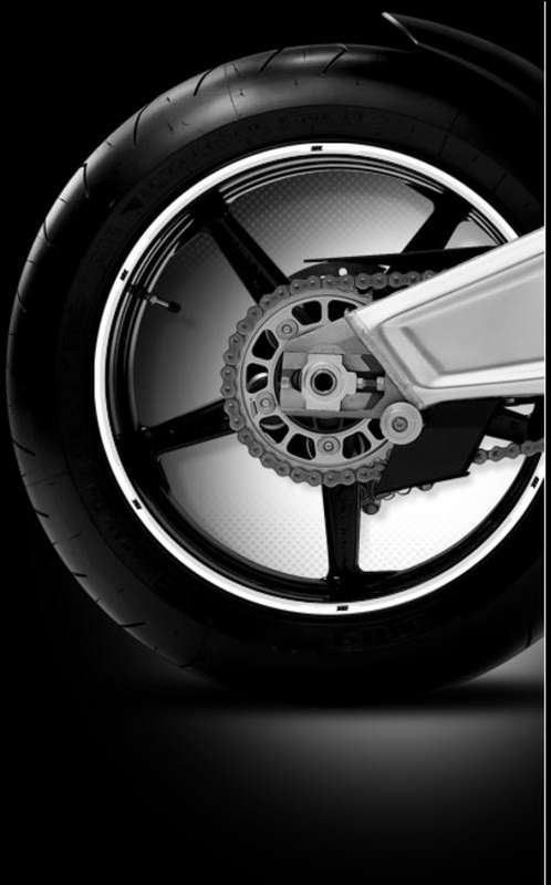 TAC Superbike Rim Decals - VMAX Custom Grey