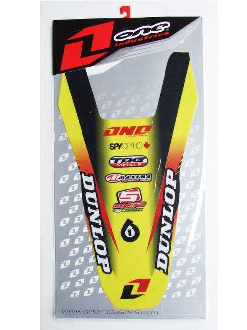 ONE INDUSTRIES Suzuki RMZ 450 Rear Fender Sponsor Kit 64011-022-559