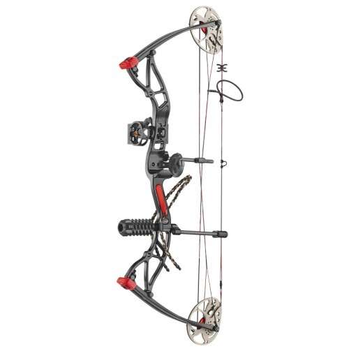 ASSASIN COMPOUND BOW KIT(COMPLETE) - BLACK 20-70 POUND