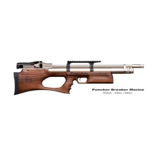 KRAL PUNCHER BREAKER BULLPUP WALNUT-MARINE 4.5 PCP RIFLE