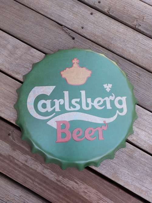 Carlsberg Beer - Collectable Tin Cap