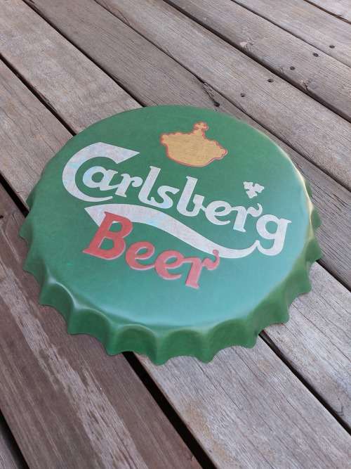 Carlsberg Beer - Collectable Tin Cap