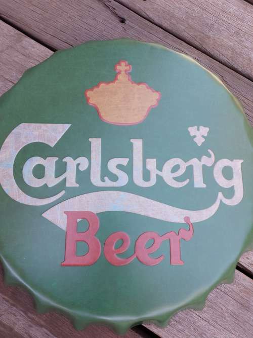 Carlsberg Beer - Collectable Tin Cap