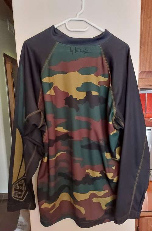 Troy Lee Design MX Long Sleeve Jersey - Cammo Green - XL