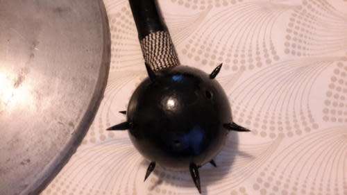 Viking Medieval Shield and Battle Mace - Movie Props
