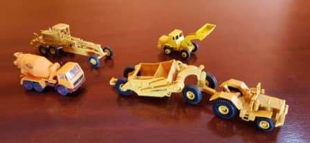 4 x Construction Vehicles (Job Lot) - HO Gauge - Collectors items