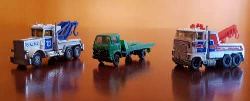 3 x Recovery Trucks (Job Lot) - HO Gauge - Collectors items