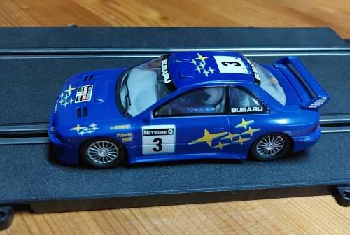 Hornby Subaru Impreza WRC Scalextric Car