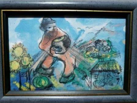 Small Frans Claerhout Framed print