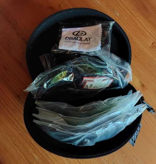 Polarized Cycling Sunglasses Goggles Eyewear Sport Glasses 5 Lenses